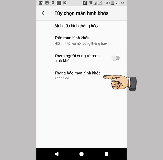 Thêm nội dung thông báo